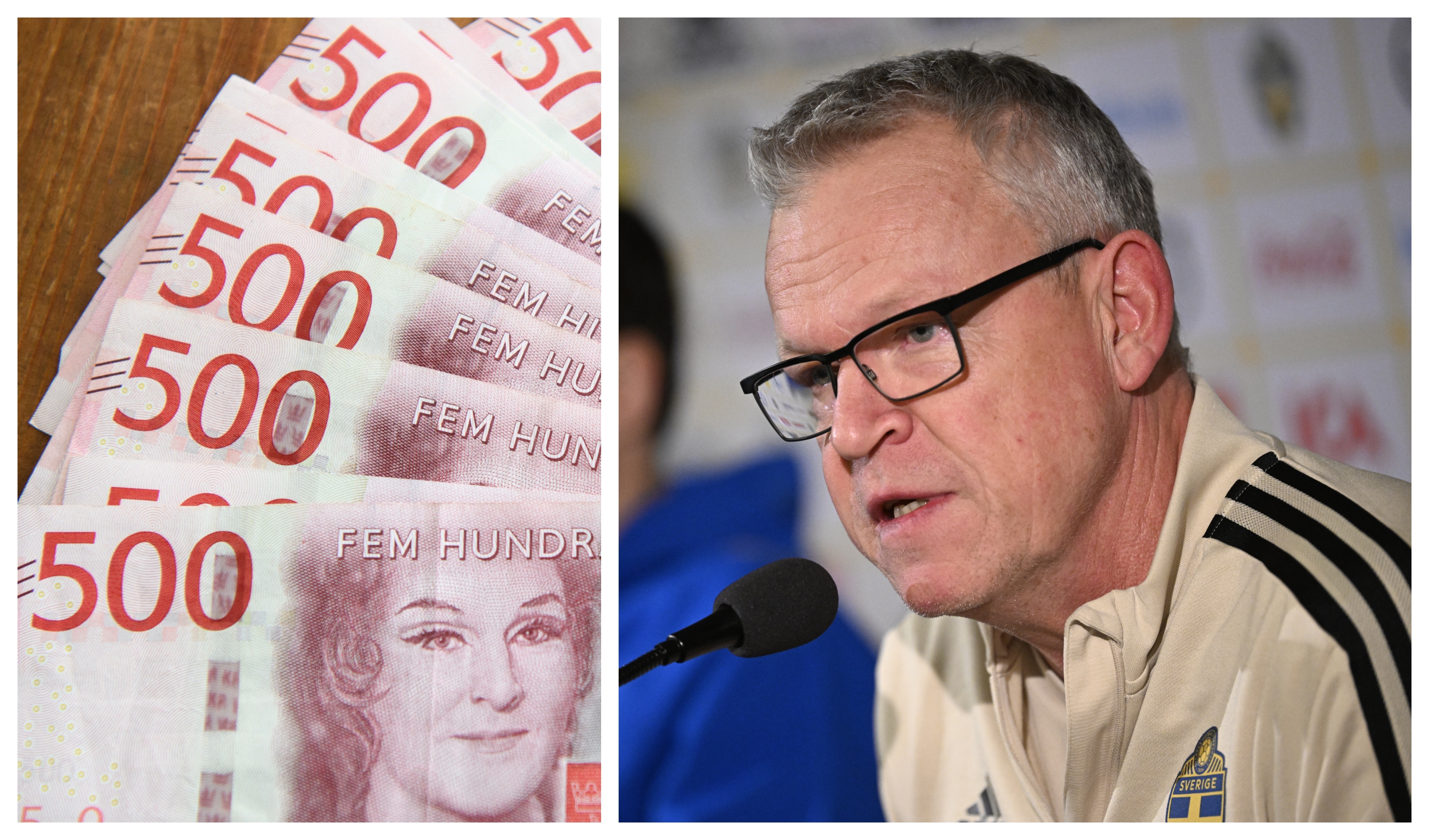 Pengar, Lön, Janne Andersson